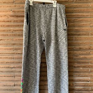 Pink gray sweatpants/Size m